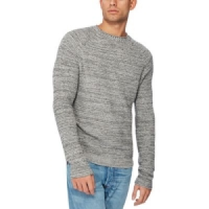 Red Herring - Grey waffle twist knit jumper &pound;24.00