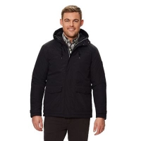 Debenhams  Regatta - Black Syrus insulated hooded waterproof jacket