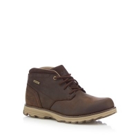 Debenhams  Caterpillar - Dark brown Elude boots