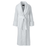 Debenhams  Lands End - White womens classic terry robe