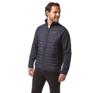 Debenhams  Craghoppers - Blue Monto hybrid fleece jacket