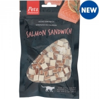 JTF  Pets Unlimited Salmon Sandwich Cat Treats 50g