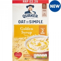 JTF  Quaker Oat So Simple Golden Syrup 8 Pack
