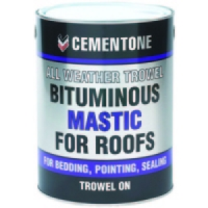 Cementone Multi-Purpose Bitumen Mastic For Roofs 5L £22.49
