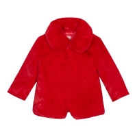 Debenhams  J by Jasper Conran - Girls red faux fur coat