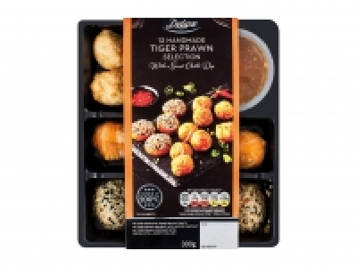 Deluxe 12 Handmade Tiger Prawn Selection
