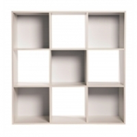 Homebase Flexi Storage Clever Cube Flexi Compact Cube 3 x 3 White
