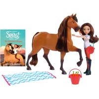 BigW  Spirit Horse and Lucky Deluxe Feeding Set