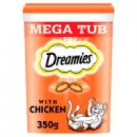 Asda Dreamies Cat Treats with Chicken Mega Tub