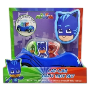 PJ Masks Cat Car Bath Tidy Gift Set £5.00