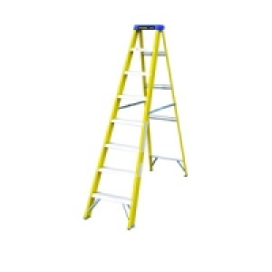 Youngman 8 Tread Heavy Duty GRP Stepladder