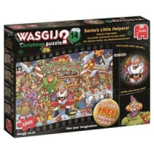 Wasgij - Set of 2 Santas Little Helpers 1000 piece jigsaw