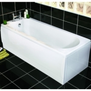 Naples Bath End Panel White 700mm