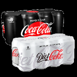 Coke Zero/Diet Coke £3.00