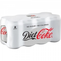JTF  Diet Coke Cans 8x330ml
