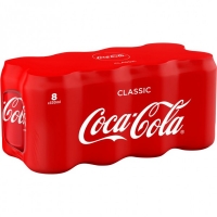 JTF  Coca Cola Cans 8x330ml