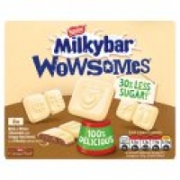 Asda Milkybar Wowsomes White & Milk Chocolate 30% Less Sugar