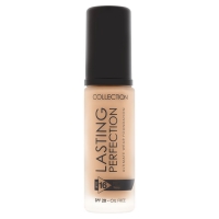 Wilko  Collection Lasting Perfection Foundation Warm Caramel 30ml