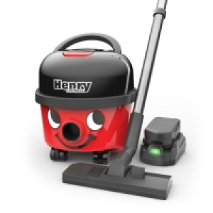 Henry Cordless Cylinder Vacuum Cleaner HVB160 with 2 Batteri £189.99