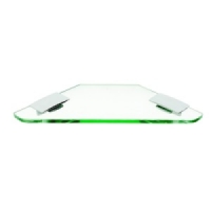 Corner Glass Shelf 220x220mm
