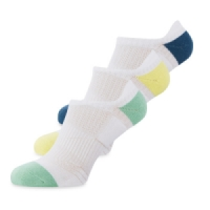 Crane White Trainer Fitness Socks &pound;2.99