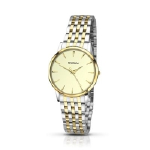 Debenhams  Sekonda - Ladies gold and silver analogue bracelet watch 233