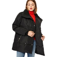 Debenhams  Red Herring - Black puffer coat