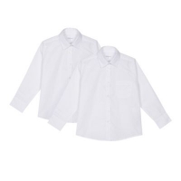 Debenhams  Debenhams - Set of 2 girls white long sleeve regular fit s