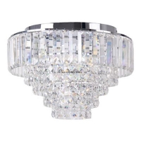Debenhams  Home Collection - Sophia Crystal Glass Flush Light