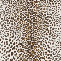 Debenhams  Boutique - White/Beige Leopard Wallpaper