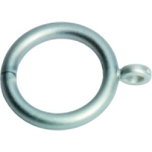 Wickes Curtain Rings Silver Effect 6 pack &pound;3.69
