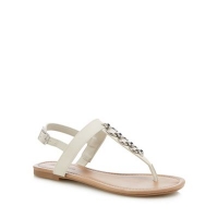 Debenhams  Call It Spring - White Asauclya T-bar sandals
