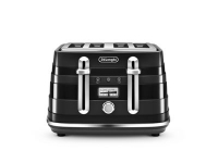 Debenhams  DeLonghi - Black Avvolta 4 slice toaster CTA 4003.B
