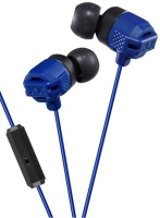 Debenhams  JVC - Blue in-ear xtreme bass mic & remote headphones