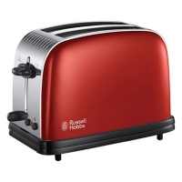 Debenhams  Russell Hobbs - Red Colour Plus 2 slice toaster 23330