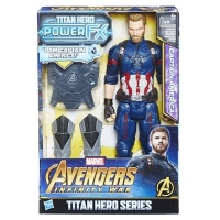 Debenhams  The Avengers - Titan Hero Power FX - Captain America figur