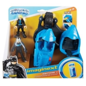 Imaginext - DC Super Friends - Nightwing and Transforming Cy