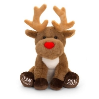 Debenhams  Keel - Team Rudolph Reindeer 25cm soft toy