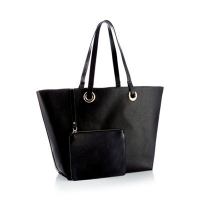 Debenhams  Faith - Black reversible shopper bag