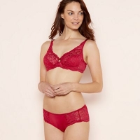 Debenhams  Triumph - Red lace Amourette Charm underwired non-padded f