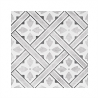 Homebase Laura Ashley Mr Jones Charcoal Floor Tiles - 331 x 331mm - 9 pack