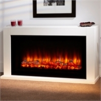 Homebase  Suncrest Lumley Electric Fireplace Suite
