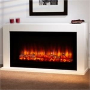 Suncrest Lumley Electric Fireplace Suite