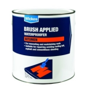 Wickes Brush Applied Bitumen Roof Waterproofer 2.5L £13.99
