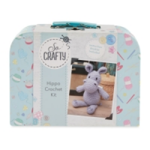 Aldi  So Crafty Hippo Crochet Kit