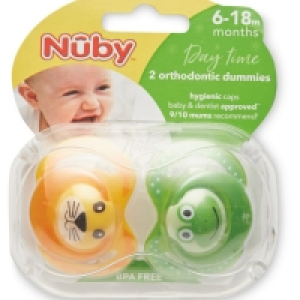 Nuby 6-18 Months Animal Soothers