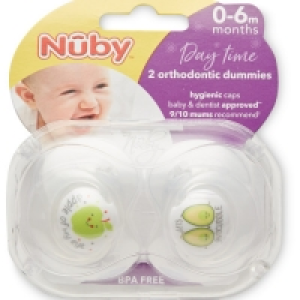 Nuby 0-6 Months Apple Soothers