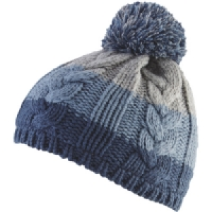 Aldi  Blue Baby Cable Knit Bobble Hat