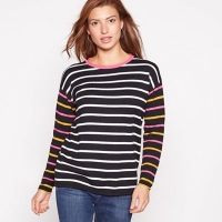 Debenhams  The Collection - Black contrast stripe jumper