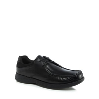 Debenhams  Red Herring - Black leather Zammo lace up shoes